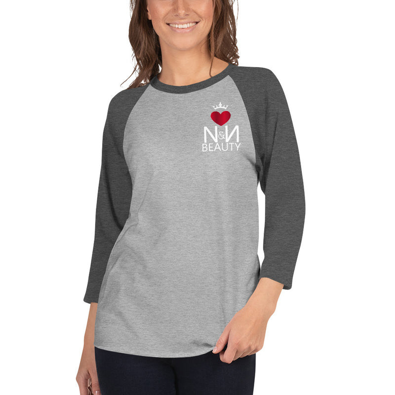 N&N Beauty - 3/4 sleeve raglan shirt