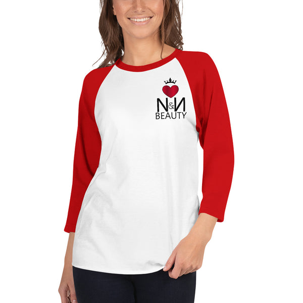 N&N Beauty - 3/4 sleeve raglan shirt